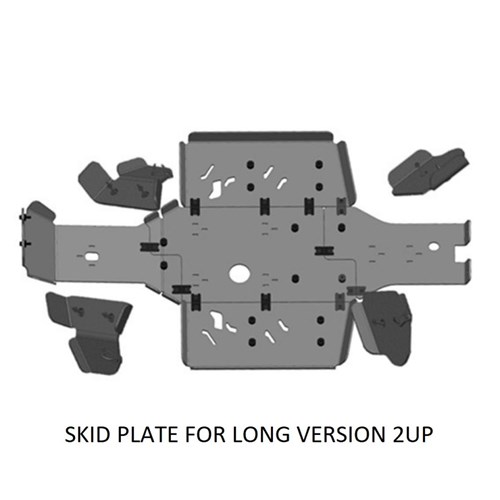 PLAQUE DE PROTECTION HDPE (8MM) - POUR VERSION LONGUE