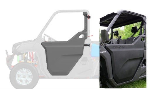 ENSEMBLE DEMI-PORTE GAUCHE ET DROITE