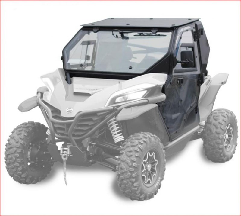 Cabine complète avec essuie-glace/lave-glace + chauffage - ZFORCE 950/1000 ( MY19-23 )