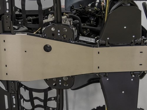 Protection Centrale Châssis Aluminium - Kymco Maxxer 300 T3b