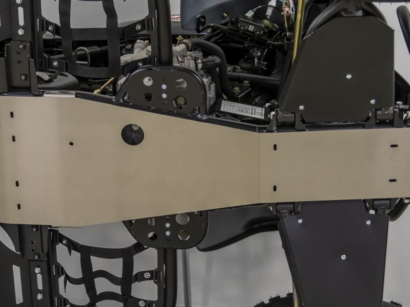 Protection Centrale Châssis Aluminium - Kymco Maxxer 300 T3b