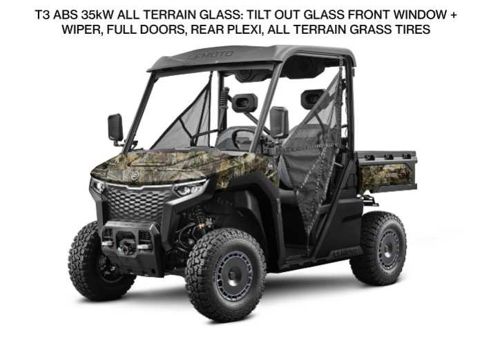 EV UFORCE 600 AGRI ABS MY 26 – ALL TERRAIN GLASS