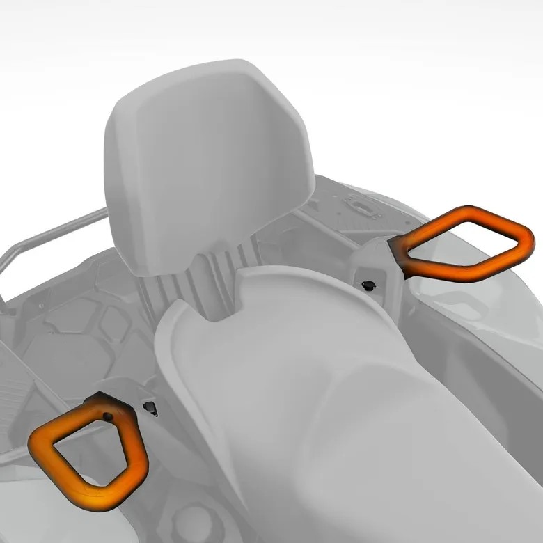 Poignées chauffantes et prise pour visière passager (G3/G3L max uniquement)