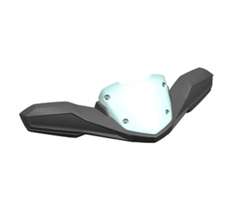 PARE-BRISE (ÉDITION OVERLAND) AVEC PROTEGE MAINS - CFORCE 850/1000  (2018-2023)