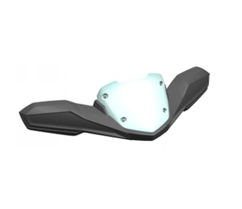 PARE-BRISE (ÉDITION OVERLAND) AVEC PROTEGE MAINS - CFORCE 850/1000  (2018-2023)