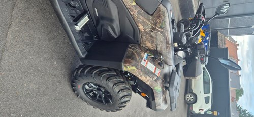 CFMOTO CFORCE 520 L EPS – Occasion 1159 km – Camouflage + coffre XXL