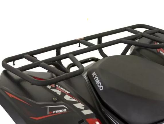 Porte-Paquet Arrière Noir Mat Givré - Kymco (Exclusivité)