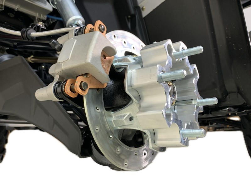 Élargisseurs de Voie Aluminium 35mm - Kymco MXU 4x110/4x115