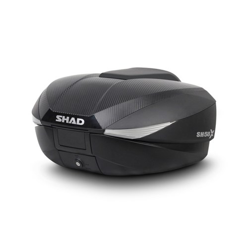 Top Case SHAD SH58X - couvercle carbone inclus