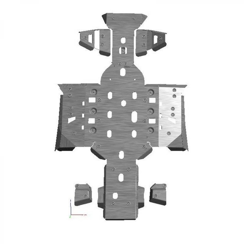 PLAQUES DE PROTECTION complète - CFORCE 850/1000 (2018-2023)