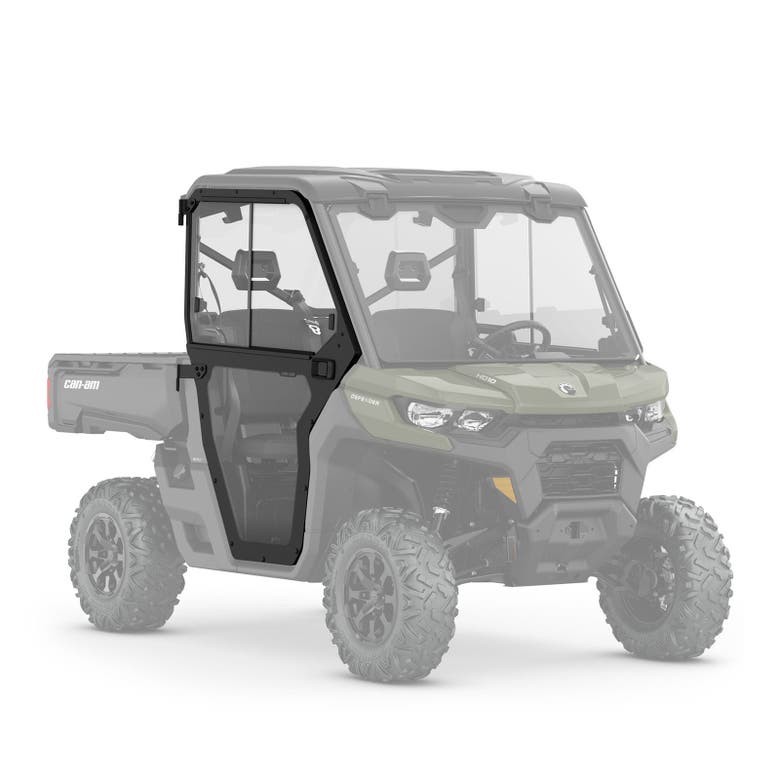 Portes rigides transparentes avant - Traxter & Traxter MAX 2022 et ultérieurs