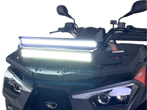 BARRE LUMINEUSE DOUBLE A LED 55cm AVEC CACHE 120W
